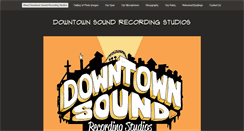 Desktop Screenshot of downtownsoundstudio.com
